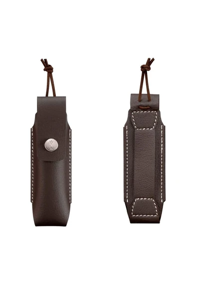 Opinel 8 No Deri Kılıflı Karbon Çelik Çakı (Özel Kutulu) ürün görseli 1