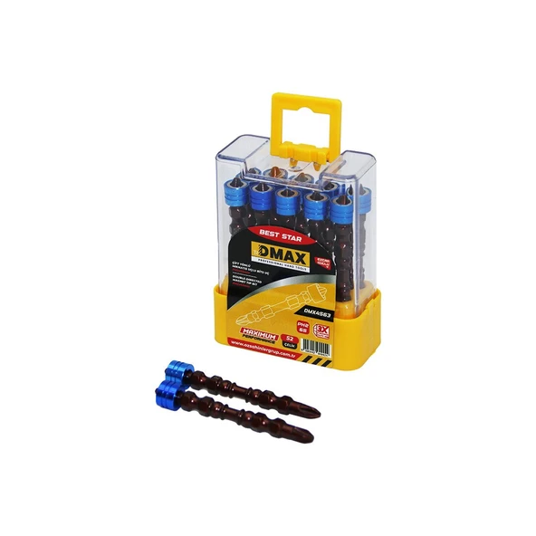 DMAX ÇİFT YÖNLÜ MIKNATIS UÇLU BİTS UÇ PH2X65 - 10 ADET ürün görseli 1