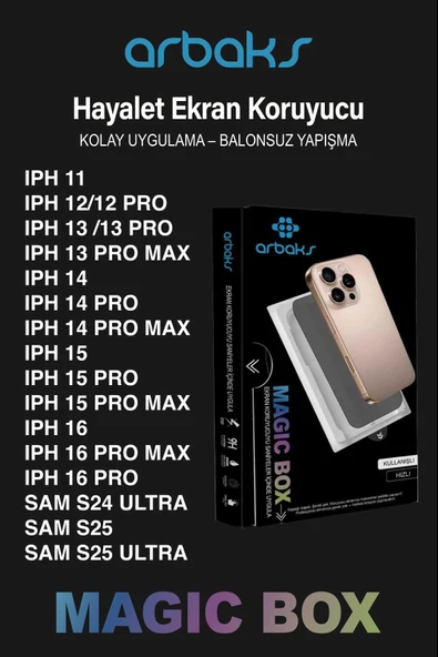 HAYALET EKRAN KORUYUCU ürün görseli 1