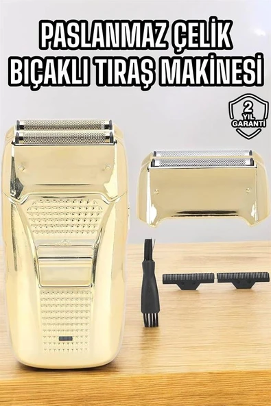 Tıraş Makinesi Paslanmaz Çelik Şarjlı Taşınabilir - Resim 3