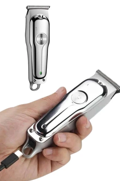 3 Taraklı Saç Sakal Düzeltici Traş Makinesi Seti Paslanmaz Çelik ürün görseli 1