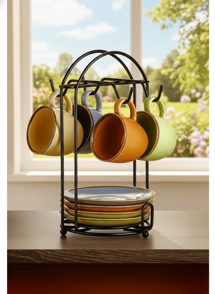 Askılı 4lü Espresso Fincan takımı 90 ml ürün görseli 1