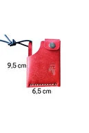 Sumerianwallet Pueblo Deri Kartlık Kırmızı ürün görseli 1