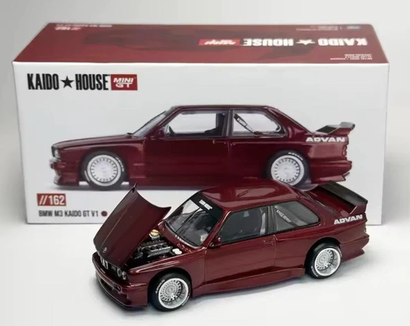 Mini GT Kaido House 162 BMW M3 Kaido GT V1 ADVAN 1/64 Model Araba ürün görseli 1