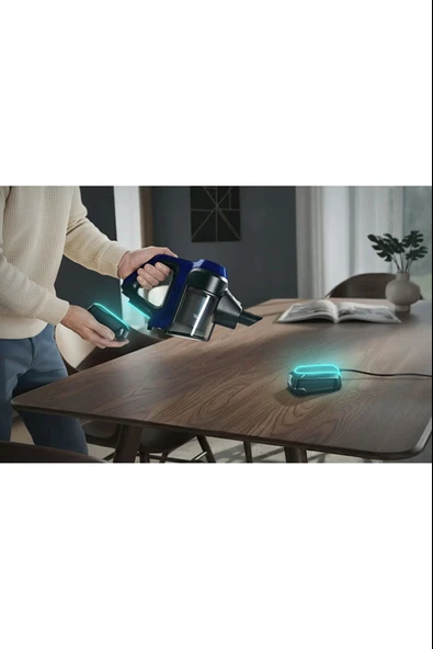 Siemens iQ500 VSM120XXL Dik Şarjlı Elektrik Süpürgesi 10 YIL MOTOR GARANTİLİ - Resim 2