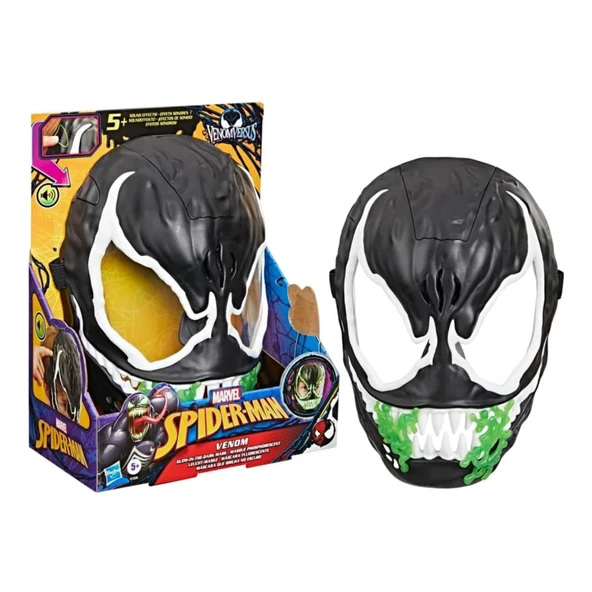 Marvel Spider-Man Venom Versus Sesli Maske G1828 - Resim 4