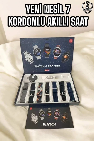 Yeni Nesil Akıllı Saat 2024 Model Uyku ve Sağlık Takibi Bluetooth Bağlantılı ürün görseli 1