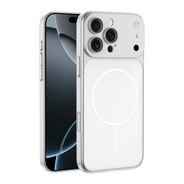 iPhone 15 Pro İphone 17 Pro Max Görünümlü Kılıf Kablosuz Şarj Özellikli Kamera Korumalı Spark ürün görseli 1