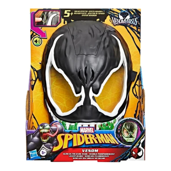 Marvel Spider-Man Venom Versus Sesli Maske G1828 - Resim 5