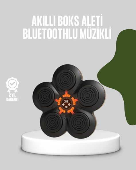 Akıllı Müzikli Boks Makinesi Bluetooth Bağlantılı Işıklı Hedefli Fitness Aleti ürün görseli 1