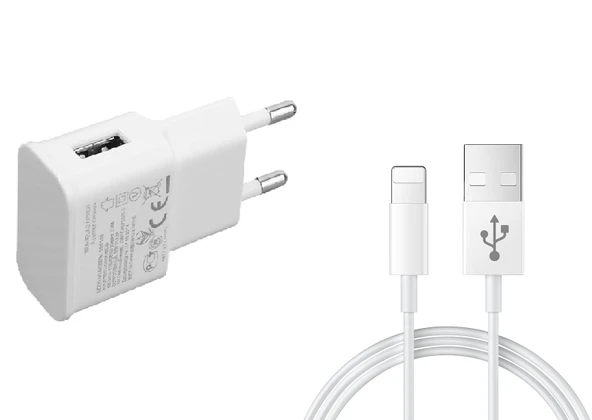 İphone Data ve Şarj Kablosu 2100 mA ürün görseli 1