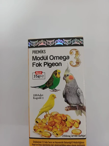 Modül Omega 3 Fok Pigeon - Resim 2