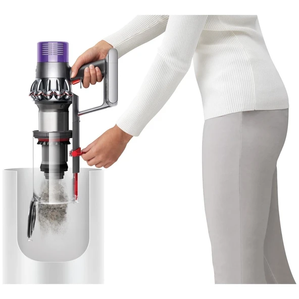 DYSON Cyclone V10 Absolute Kablosuz Şarjlı Dikey Süpürge Nikel Bakır - Resim 2