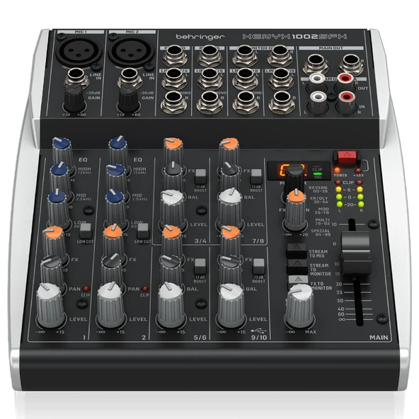 BEHRINGER 1002SFX Xenyx Analog Mixer - Resim 2
