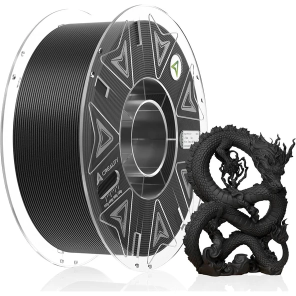 Creality Petg-Cf Siyah 1.75mm 1Kg Karbon Fiber Filament ürün görseli 1