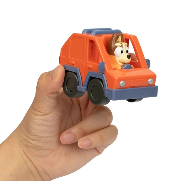 Bluey Figürlü Mini Araçlar Chilli Heeler'da - Resim 4