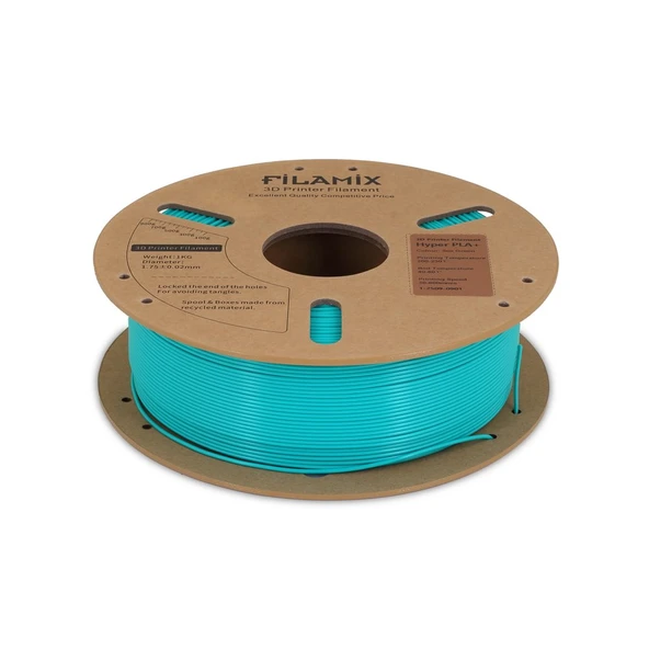 Filamix Hyper Pla Su Yeşili Filament 1.75mm 1Kg – Yüksek Hızlı Pla - Resim 3