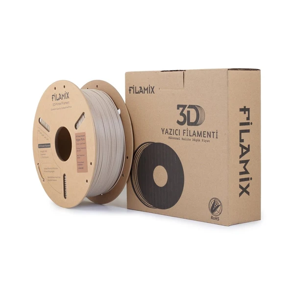 Filamix Hyper Pla Açık Kahve (Bej Ton) Filament 1.75mm 1Kg – Yüksek Hızlı Pla ürün görseli 1