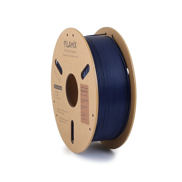 Filamix Hyper Pla Lacivert (Gece Mavisi) Filament 1.75mm 1Kg - Yüksek Hızlı Pla - Resim 2