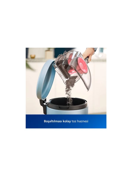 Philips XB2122/09 2000 Toz Torbasız Süpürge - Resim 3