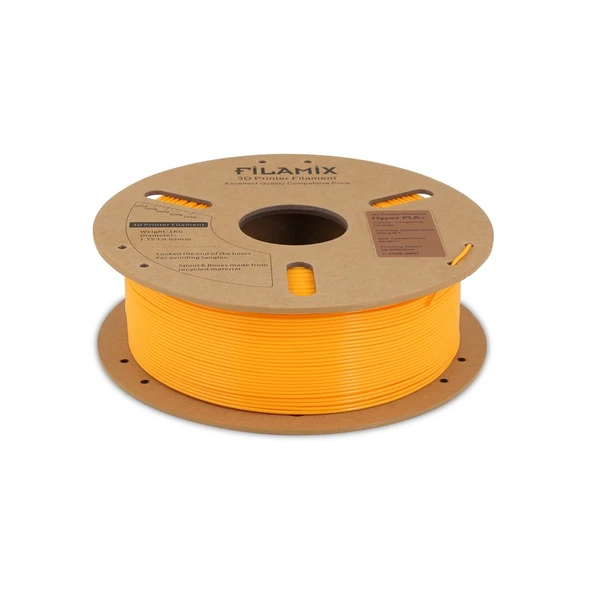 Filamix Hyper Pla Mandalina Turuncusu Filament 1.75mm 1Kg - Yüksek Hızlı Pla - Resim 3