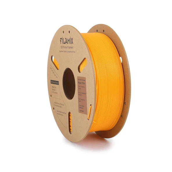 Filamix Hyper Pla Mandalina Turuncusu Filament 1.75mm 1Kg - Yüksek Hızlı Pla - Resim 2