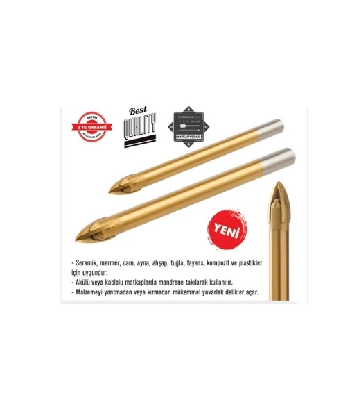 Universal Matkap Ucu - 9 mm ürün görseli 1