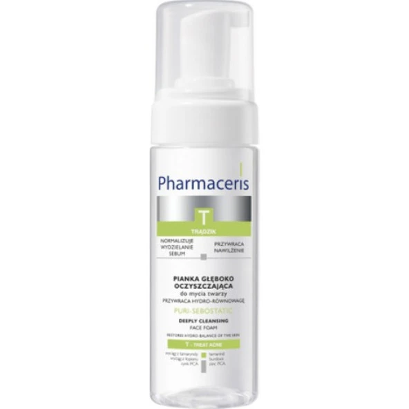 Pharma-ceris T - Puri Sebostatic Deeply Cleansing Face Foam - 150 ml