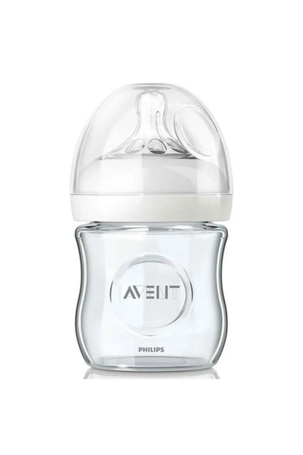 Biberon Cam Natural Emzik 120ml | 0 Ay Üzeri, 1 Adet - Resim 2