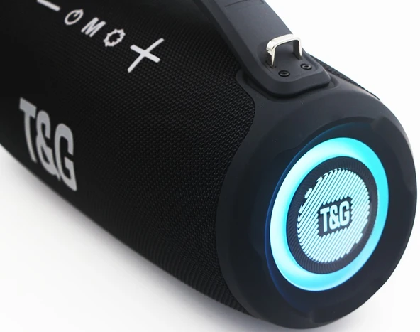 Bluetoothlu Usb Sd Kart Girişli Fm Radyolu Ledli Müzik kutusu Hoparlör TG395 - Resim 2