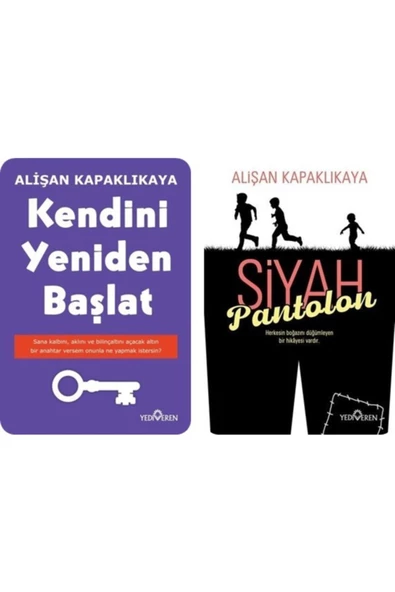 Siyah Pantolon - Kendini Yeniden Başlat - Alişan Kapaklıkaya Set
