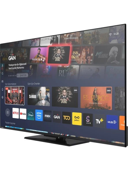 Toshiba 65UV3463DT 65'' 164 Ekran Uydu Alıcılı 4K Ultra HD VİDAA Smart LED TV - Resim 2