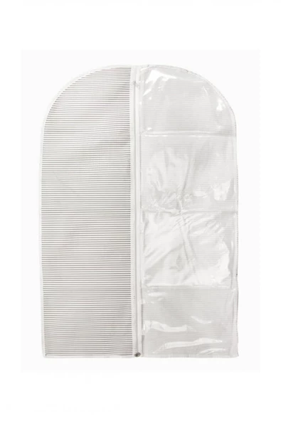 5 Adet Lüks Pencereli Elbise Kılıfı Büyük Boy 62 x 130 cm - Resim 3