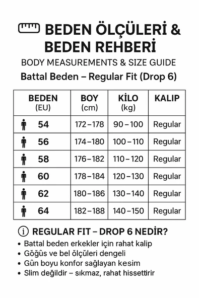 Erkek 3 Parça Battal Beden Takım Elbise | Çift Yırtmaçlı | Siyah – Lacivert Klasik Kesim - Resim 4