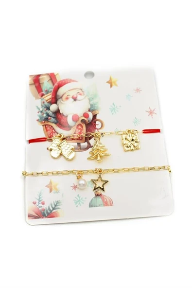 Yılbaşı Bileklik - Kırmızı ürün görseli 1