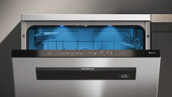 SİEMENS SN15EI00KT iQ500 Solo Bulaşık Makinesi 60 cm Kolay Temizlenebilir Inox - Resim 2