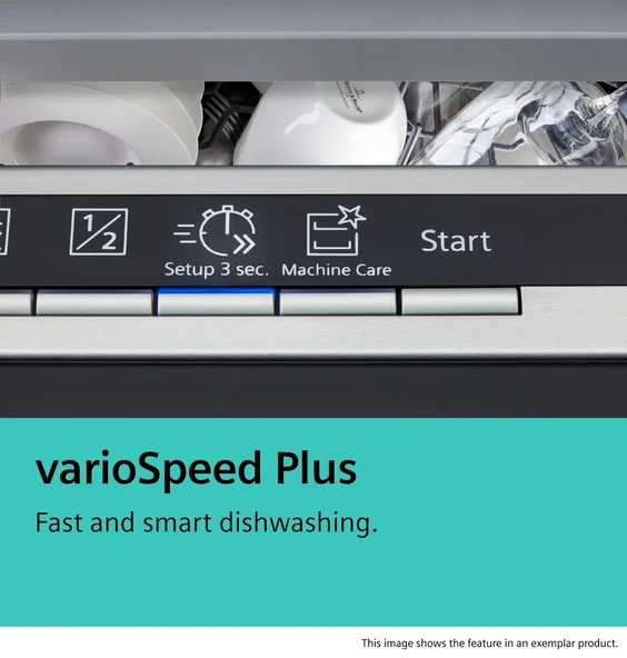 SİEMENS SN25EI63MT iQ500 Solo Bulaşık Makinesi 60 cm Kolay Temizlenebilir Inox - Resim 6