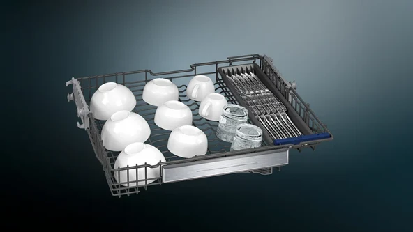 SİEMENS SN15EC00NT iQ500 Solo Bulaşık Makinesi 60 cm darkSteel Line - Resim 5