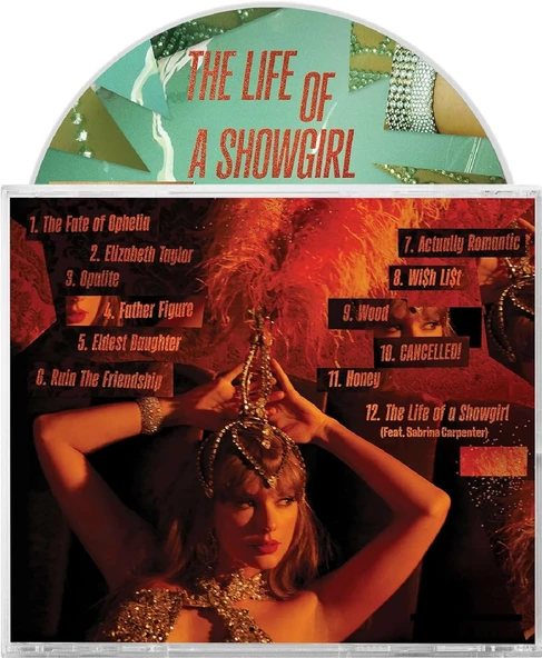 TAYLOR SWIFT - THE LIFE OF A SHOWGIRL (CD)(2025) - Resim 4