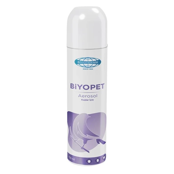 6 Adet Biyoteknik Biyopet Kuşlar İçin Aerosol 150 ML ürün görseli 1