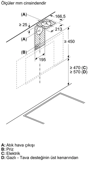 SİEMENS LC97KPJ60T iQ500 Duvar Tipi Davlumbaz 90 cm Siyah Cam, Siyah - Resim 17
