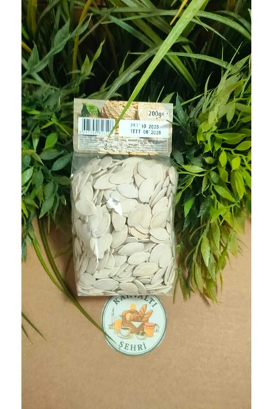 Mansur kabak çekirdeği beyaz 200 gr X3 - Resim 2