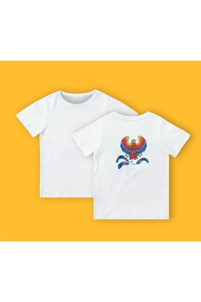 TexKid Anka Kuşu Baskılı B2 Çocuk Tişört ürün görseli 1