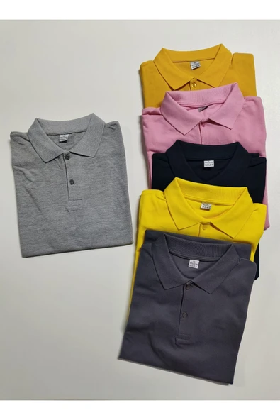 TexKid Firmalara Özel Logo Baskılı 10 Adet Polo Yaka Tişört ürün görseli 1