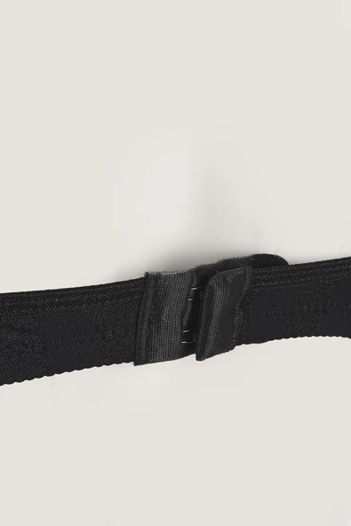 Siyah Selına Balensiz Sütyen - Resim 3