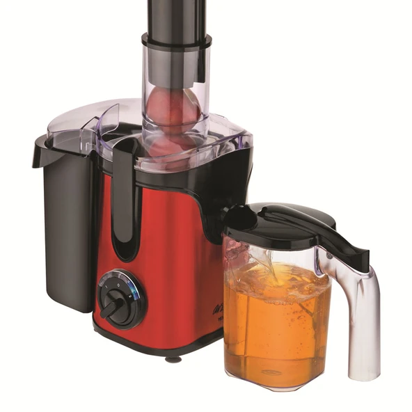 Arzum AR191 Meyvix Katı Meyve Sıkacağı - Kırmızı - Resim 2