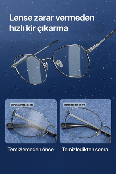 DailyTech Tek Tuşlu Ultrasonik Temizleme Cihazı Gözlük Takı Saat için Dijital Zaman Ayarlı Temizleyici - Resim 3