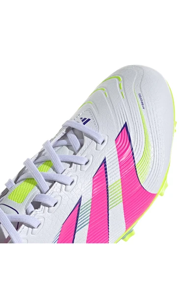 adidas Predator League Fg/Mg Erkek Beyaz Futbol Krampon ID1330 - Resim 8