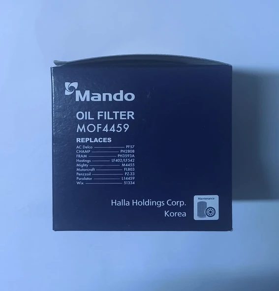 MOF4459 Hyundai / Kia Benzinli Tip Yağ Filtresi 2 ad. - Resim 2