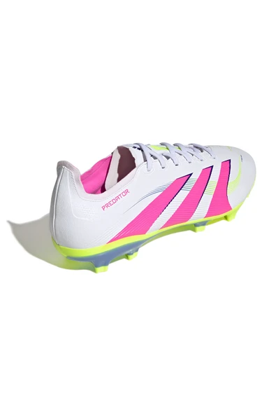 adidas Predator League Fg/Mg Erkek Beyaz Futbol Krampon ID1330 - Resim 3